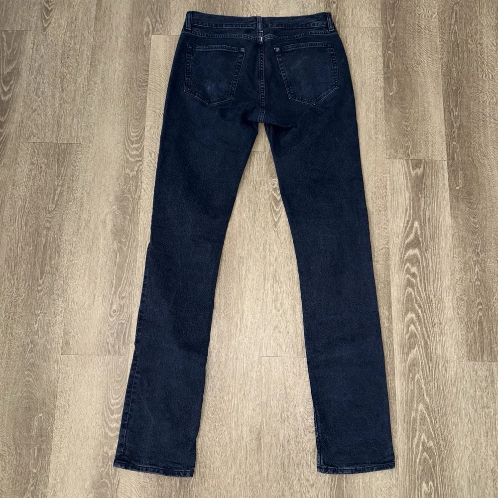 Acne Studios Vega Bladerunner Slim Fit Jeans Men's 30x34 Dark Blue Wash Stretch